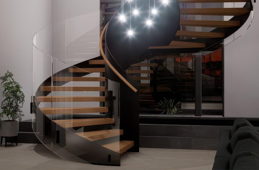High Roller Circular Staircase