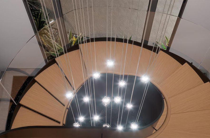 High Roller Circular Staircase