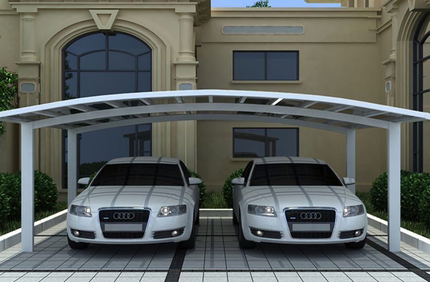 Double Carport Aluminium