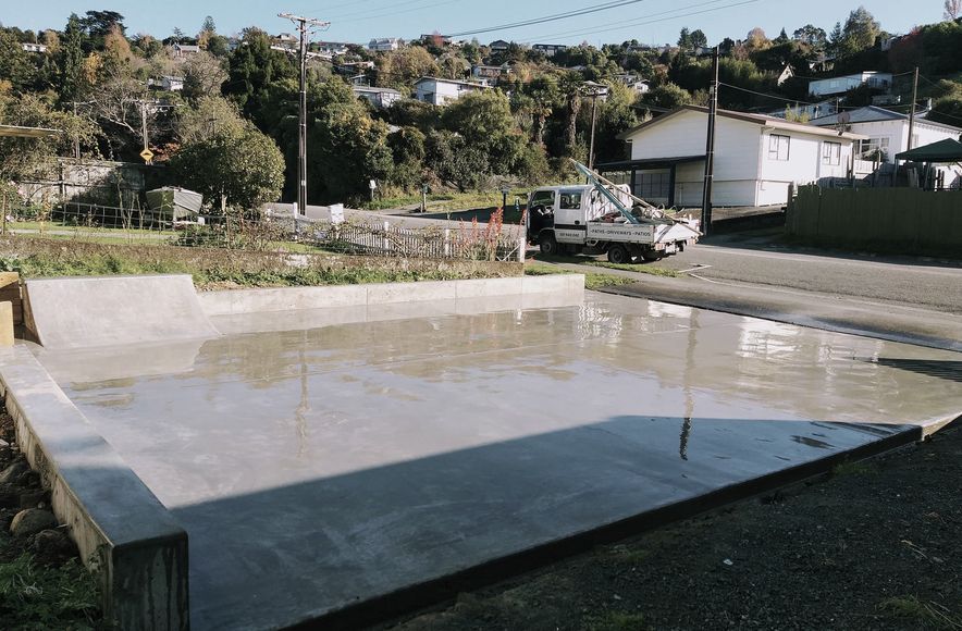 Quarter Pipe Driveway