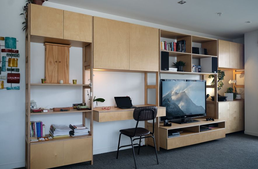 Bespoke book case Wellington