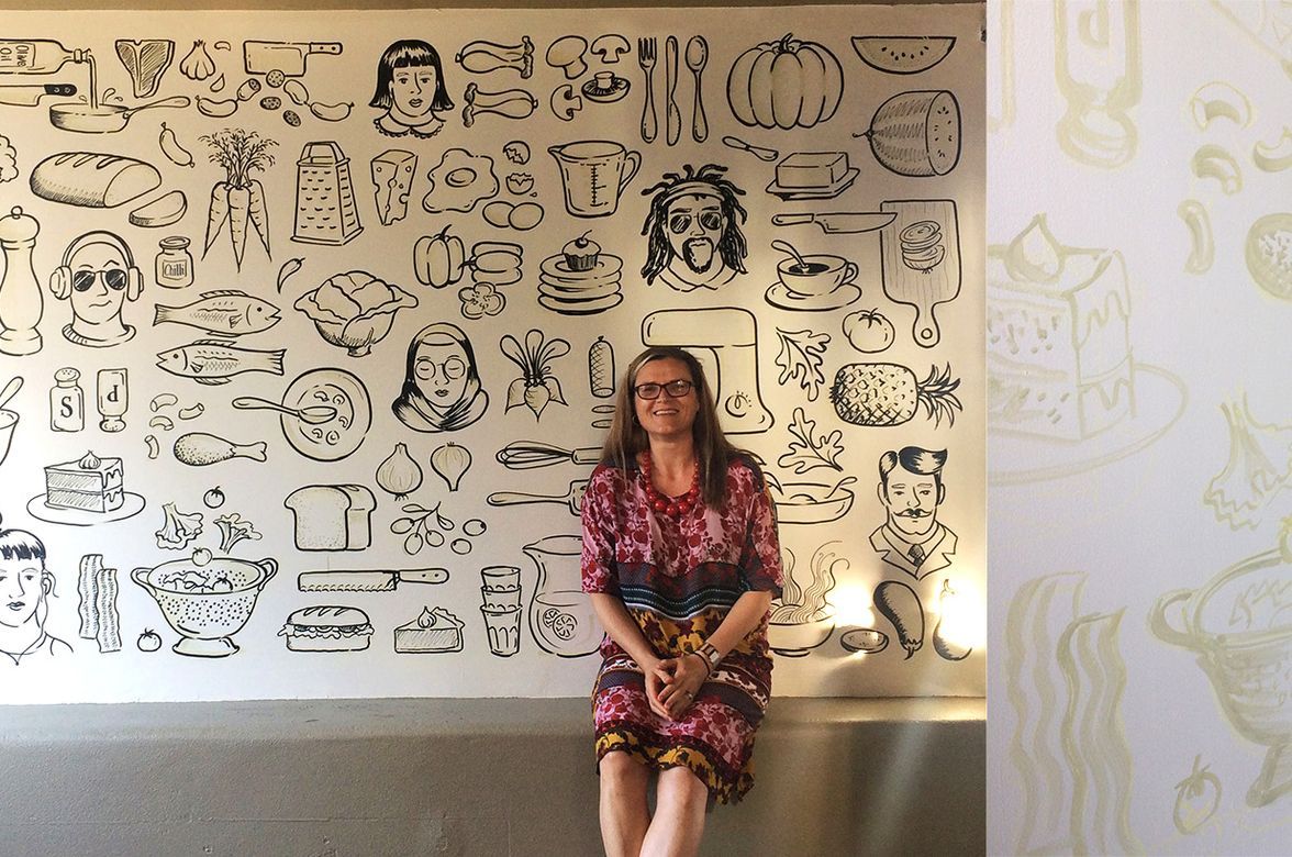 Restaurant Mural