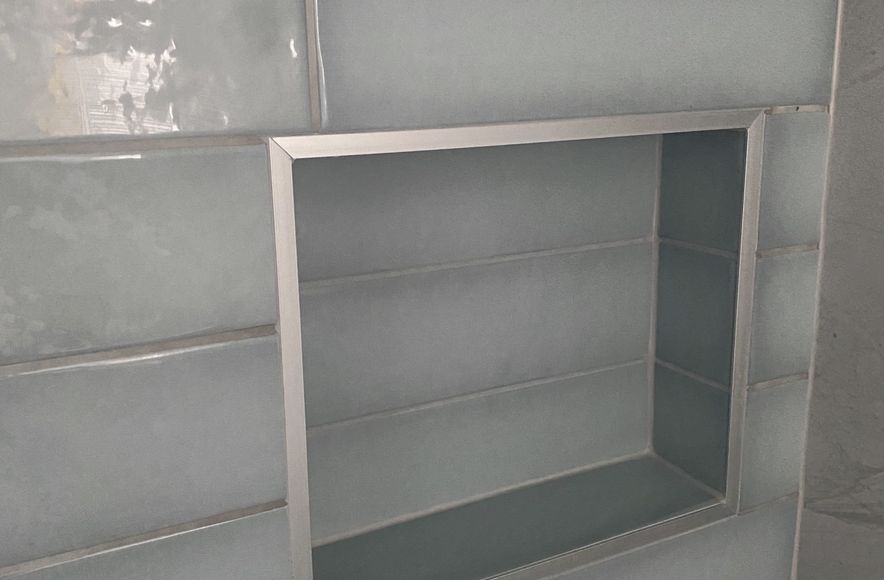 Tiling Flat and Main House - Cromwell