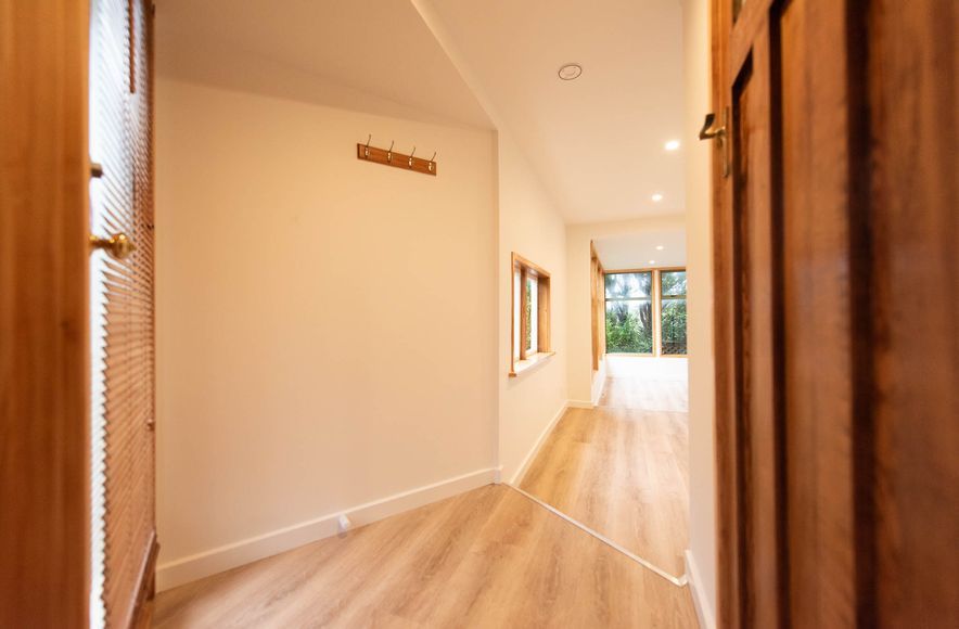 Downstairs Flat Renovation, Stairway & Deck Balustrade