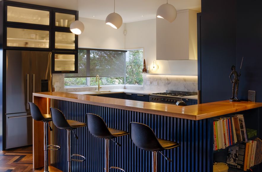 Making a Statement in Blue!