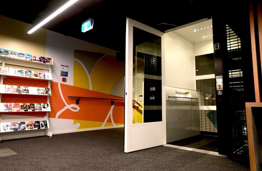 Wellington Library - Aritco Public Access Lift