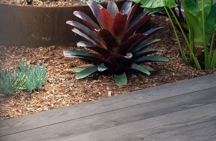 Ebony Grey Decking in Brisbane QLD