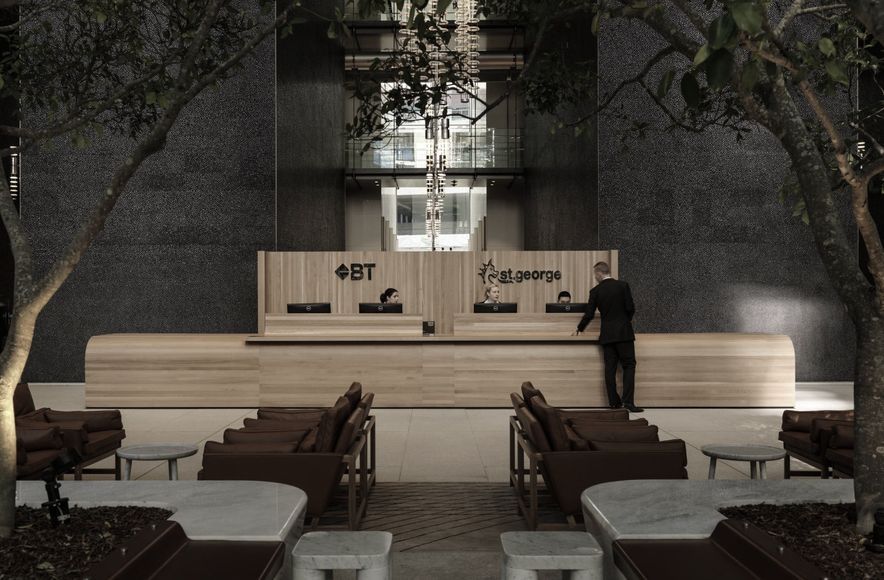 International Towers Lobby