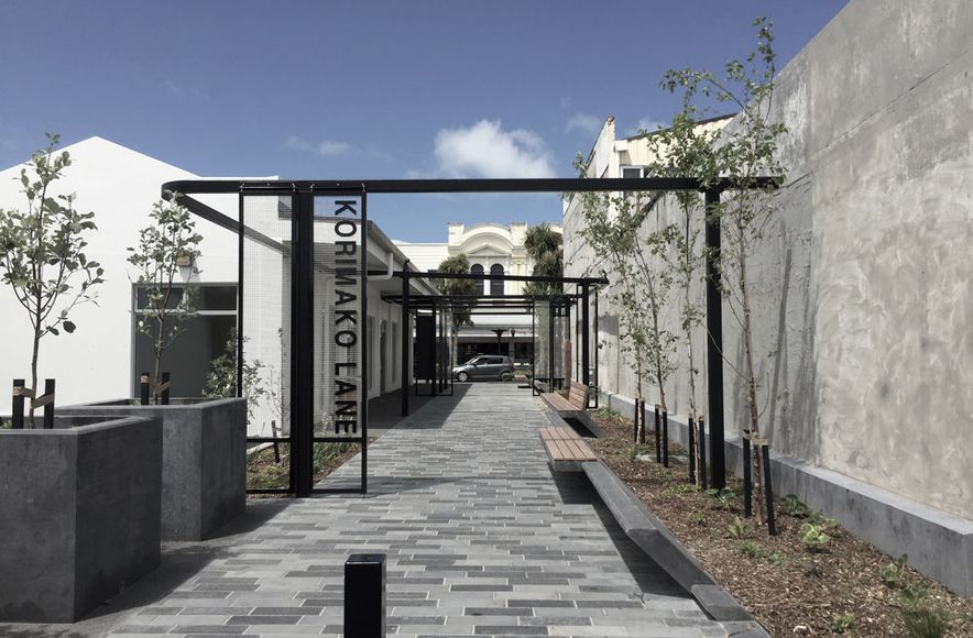 Korimako Laneway Upgrade