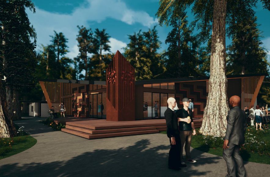 Long Mile Road Visitor Centre - Concept