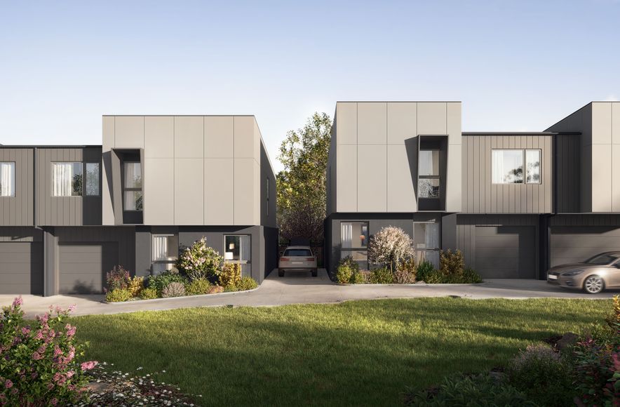 Townhouse renders in Kahibah, Newcastle NSW