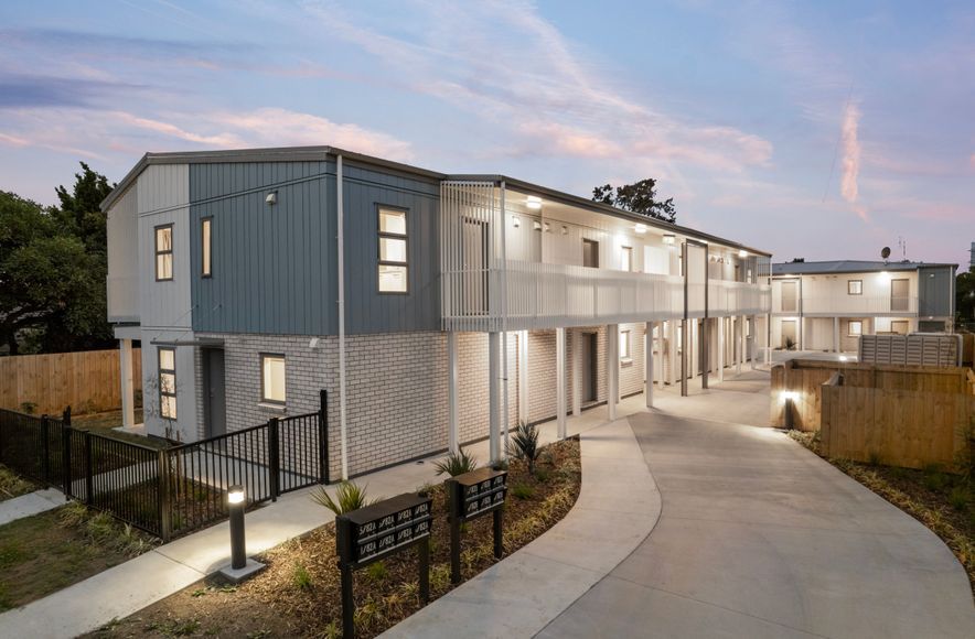Toitoi Manawa - Transitional Housing