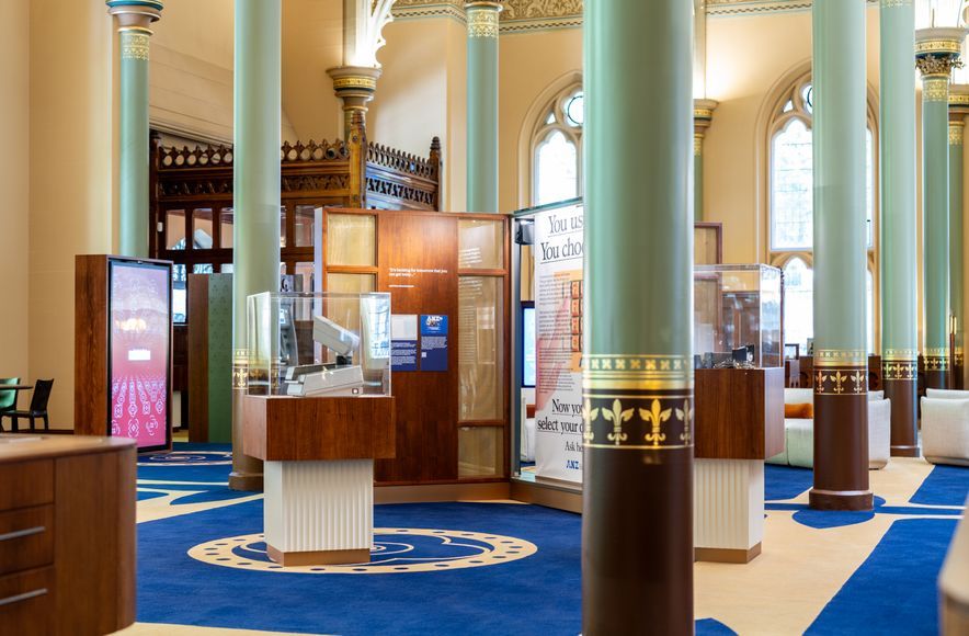 ANZ Melbourne Museum featuring Wovenpanel