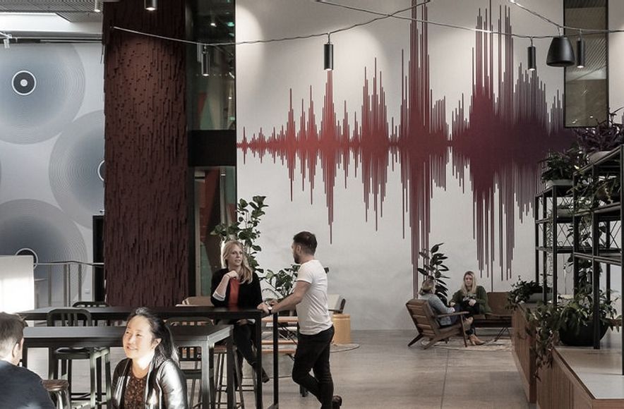 Mediaworks: Noise Sculpture Wall Spotlight