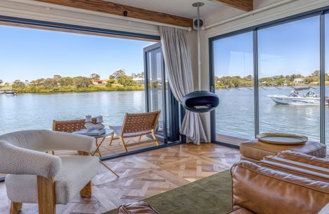 Set Sail on the French Martini Houseboat, QLD