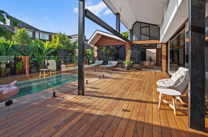 Coastal Pool Entertainment Area