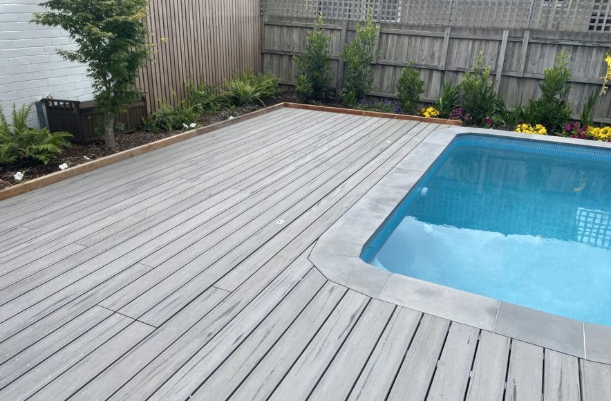 Builders Edge Consulting Under Deck Concealed Pool Cover