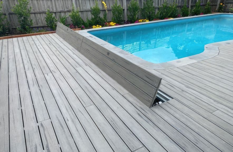 Builders Edge Consulting Under Deck Concealed Pool Cover