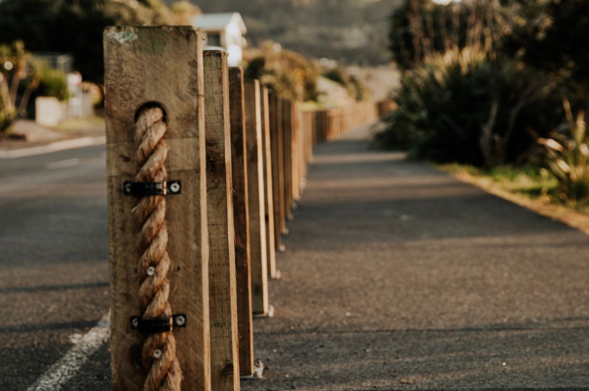 West Coast Bollard Fence
