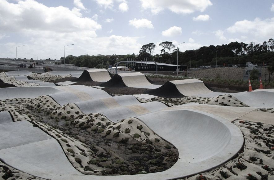 World class BMX track in Auckland