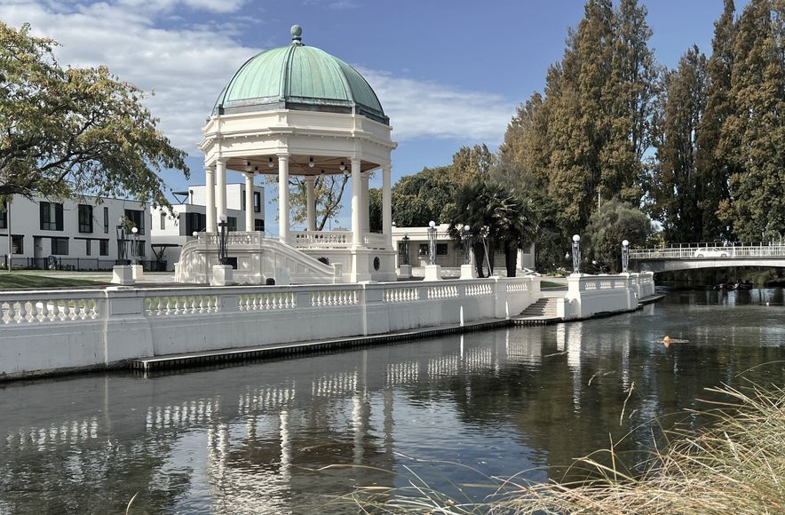 Iconic Christchurch Edmonds Band Rotunda