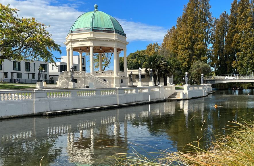 Iconic Christchurch Edmonds Band Rotunda