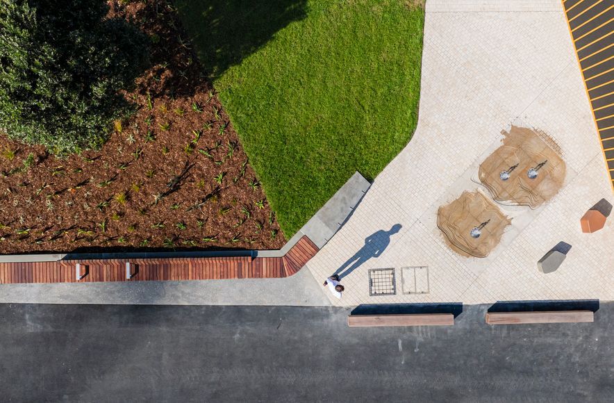 Masonic Park - Tauranga Streetscape