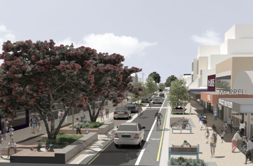 Hurstmere Road Streetscape Upgrade