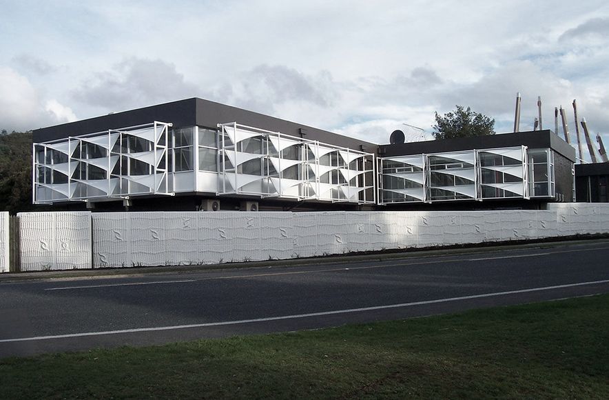 Te Puia – Fabric Facade