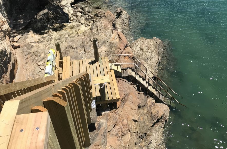 Beach Staircase