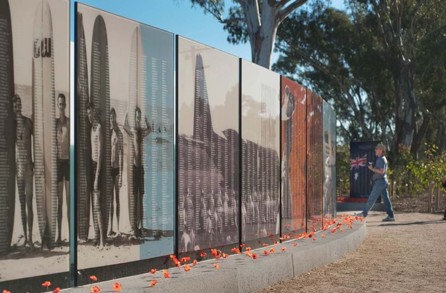 Vietnam Veteran Commemorative Wall
