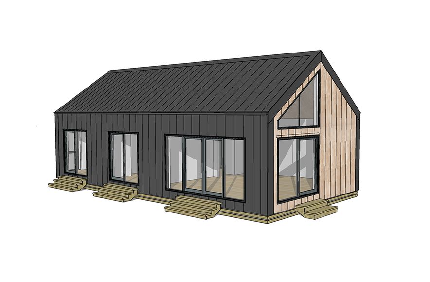 Home Plan Range EVELYN 2 BDRM