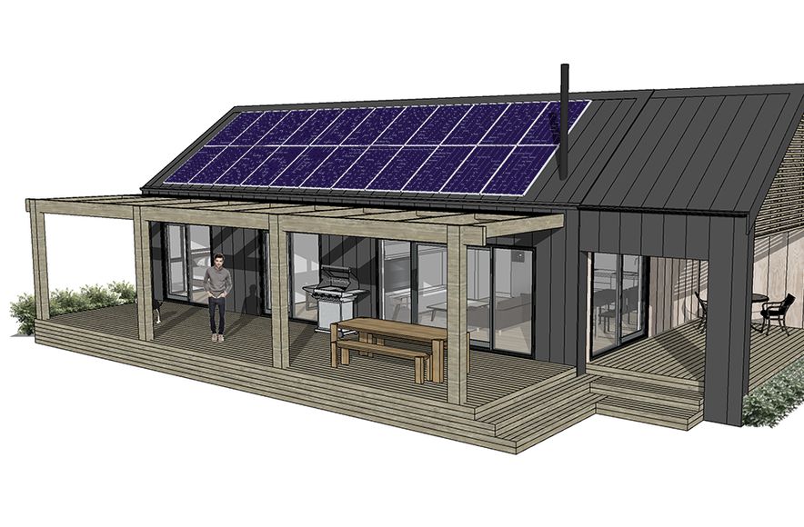 Home Plan Range EVELYN 2 BDRM