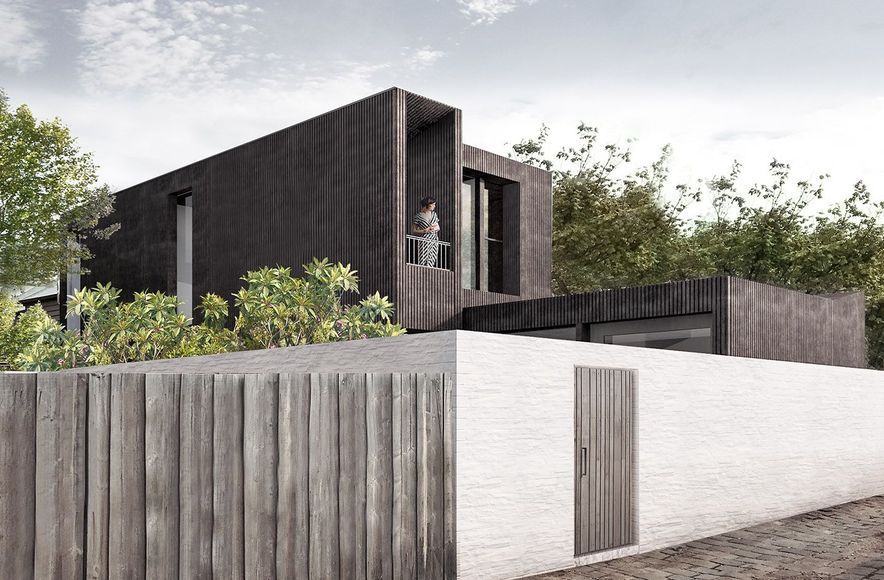BORROWED GARDEN HOUSE