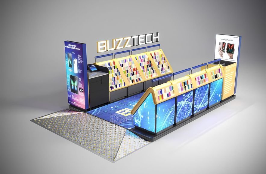 Buzztech, Kiosk Design