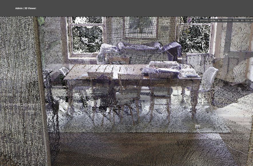 3D Tripod Point Cloud – Interior
