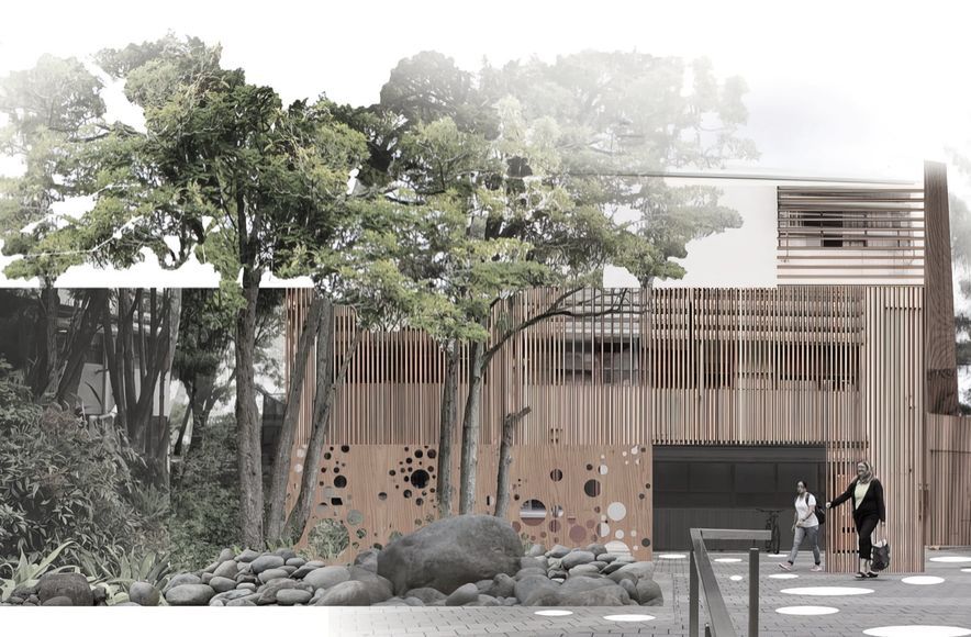 University of Waikato Block AG Entrance Foyer