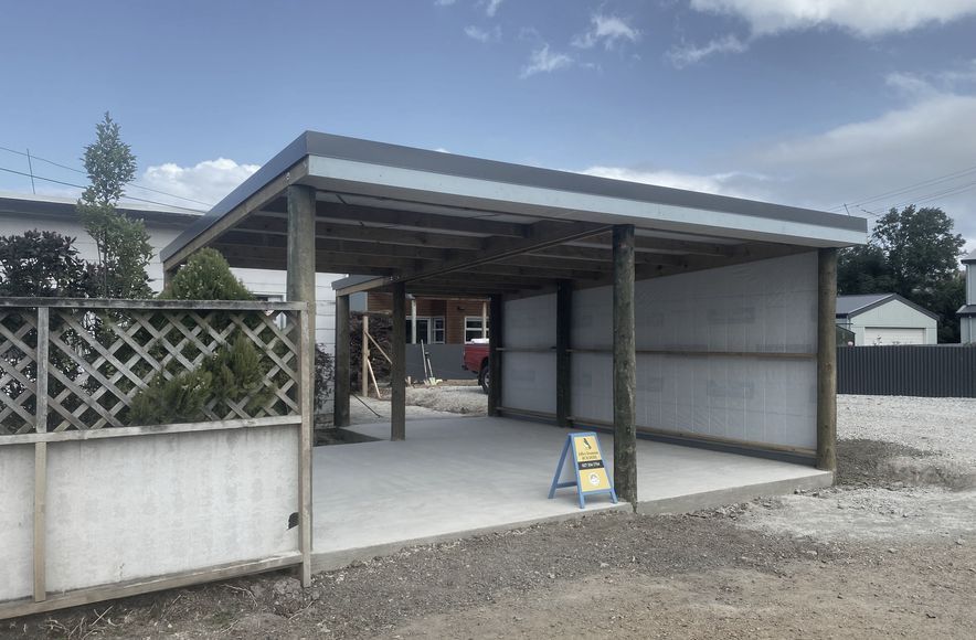 Karitane Residential Property - Double Carport Replacement