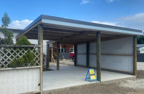 Karitane Residential Property - Double Carport Replacement