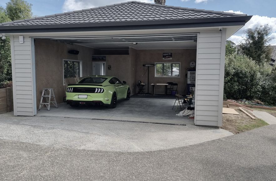Double Lock-Up Garage