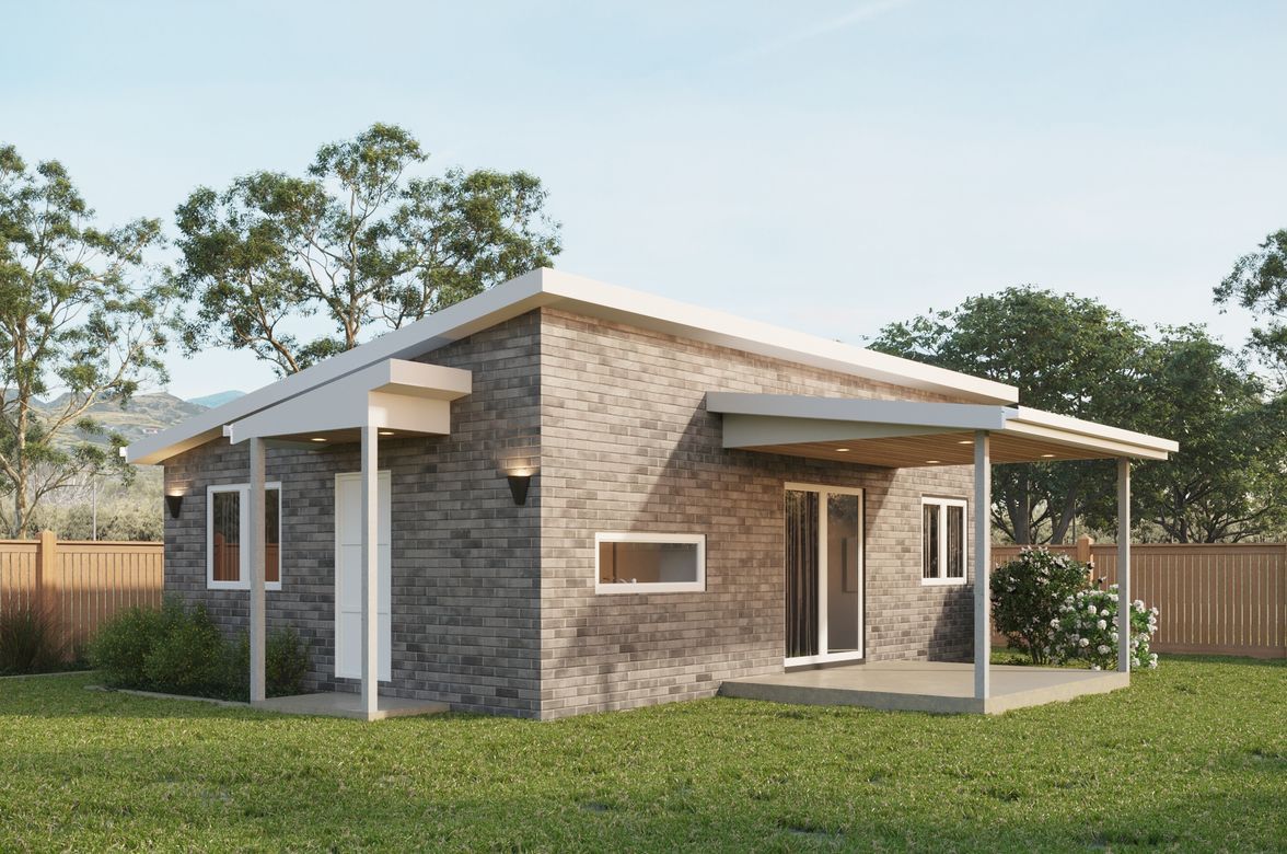 Granny Flat 3D Renders 