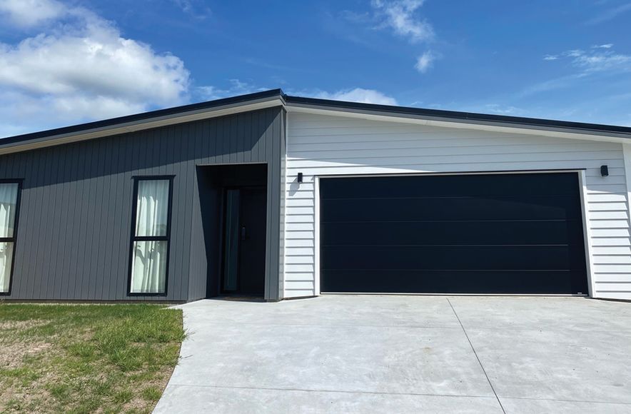 Beautifully designed soffit with ACwow factor!