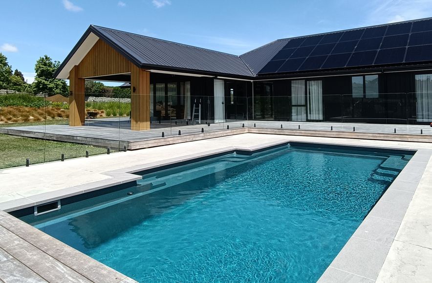 Vogue 8.2 Swimming Pool in Vercoe by OCD Pools and Landscapes