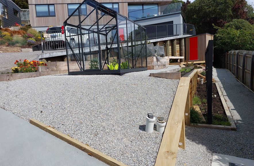 Turning a Difficult Site into a Productive Garden