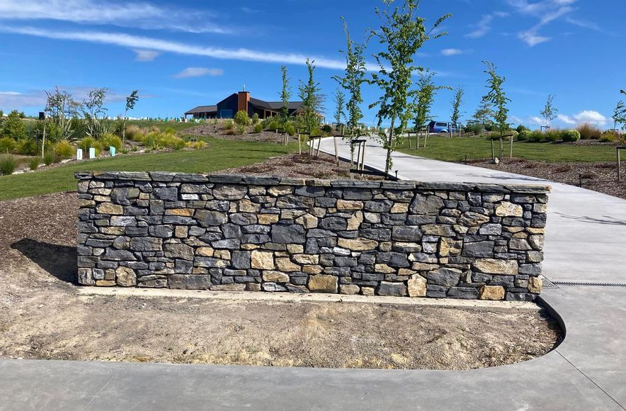 Stone Entrance Way