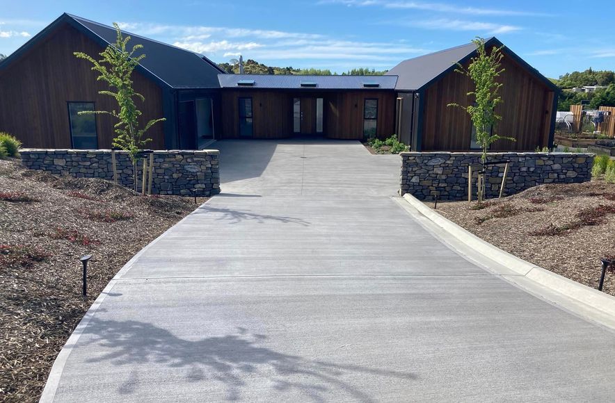 Stone Entrance Way