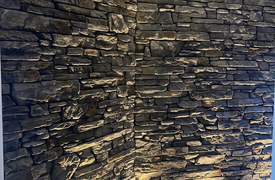 Southern Ledge Stone Installation