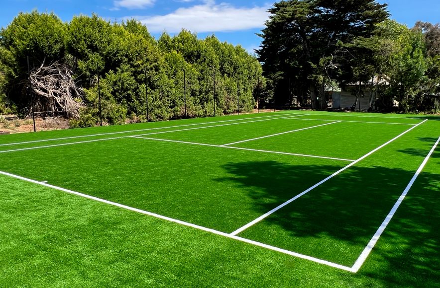 Mitchelltown’s Premier Private Tennis Court - Designed for Durability and Style by TigerTurf