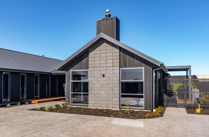 Charred Accoya : Timber Cladding with a unique finish