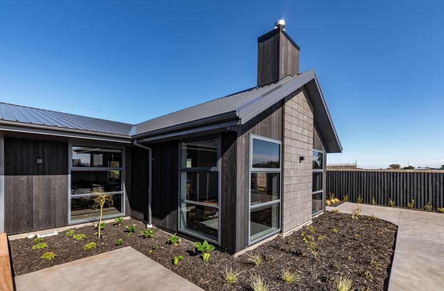 Charred Accoya : Timber Cladding with a unique finish